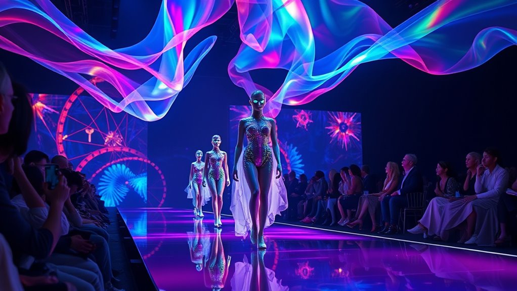ai powered fashion show interactions