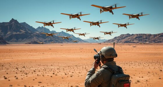autonomous drone swarm tests