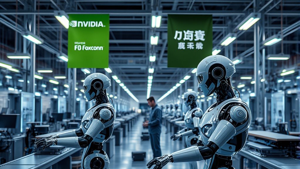 Nvidia and Foxconn Join Forces to Build Humanoid AI Factory Workers 3 humanoid ai transforming manufacturing
