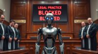 Court Blocks ‘Robot Lawyer’ From Practicing Without a License, Citing Risks 2 robot lawyer license blocked