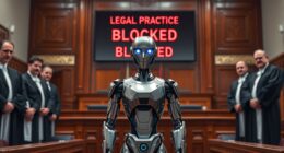 Court Blocks ‘Robot Lawyer’ From Practicing Without a License, Citing Risks 1 robot lawyer license blocked