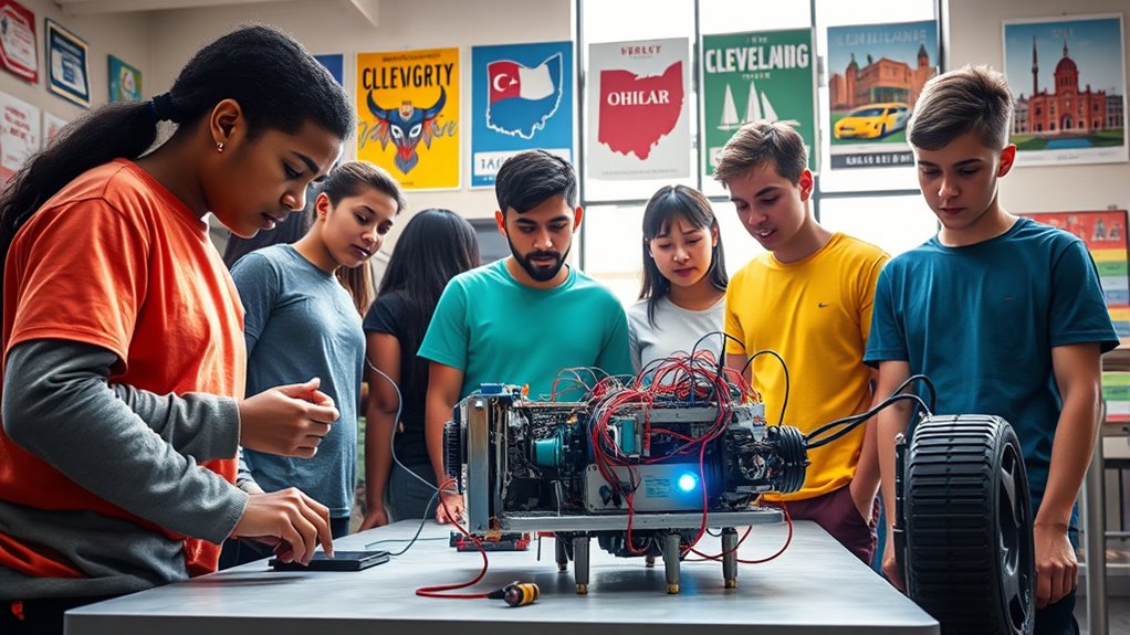 What I Witnessed in a Cleveland School Reveals How Robotics Can Reshape Ohio’s Path Forward. 3 cleveland robotics education initiatives