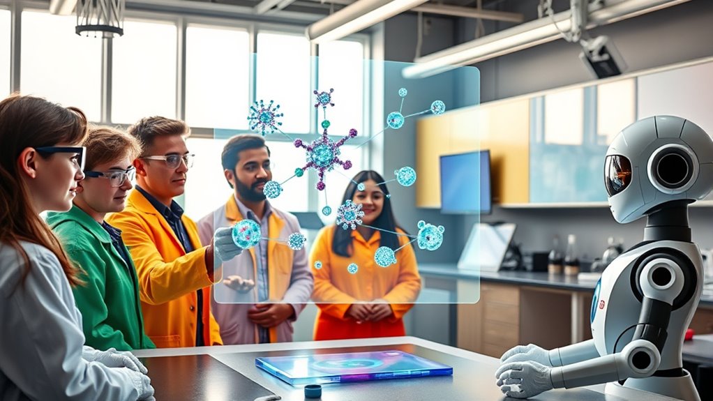 STEM Education Revamped: AI as a Lab Partner in Science Class 3 ai enhanced interactive scientific exploration