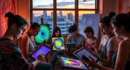 artists collaborating with algorithms