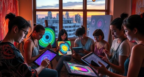 artists collaborating with algorithms