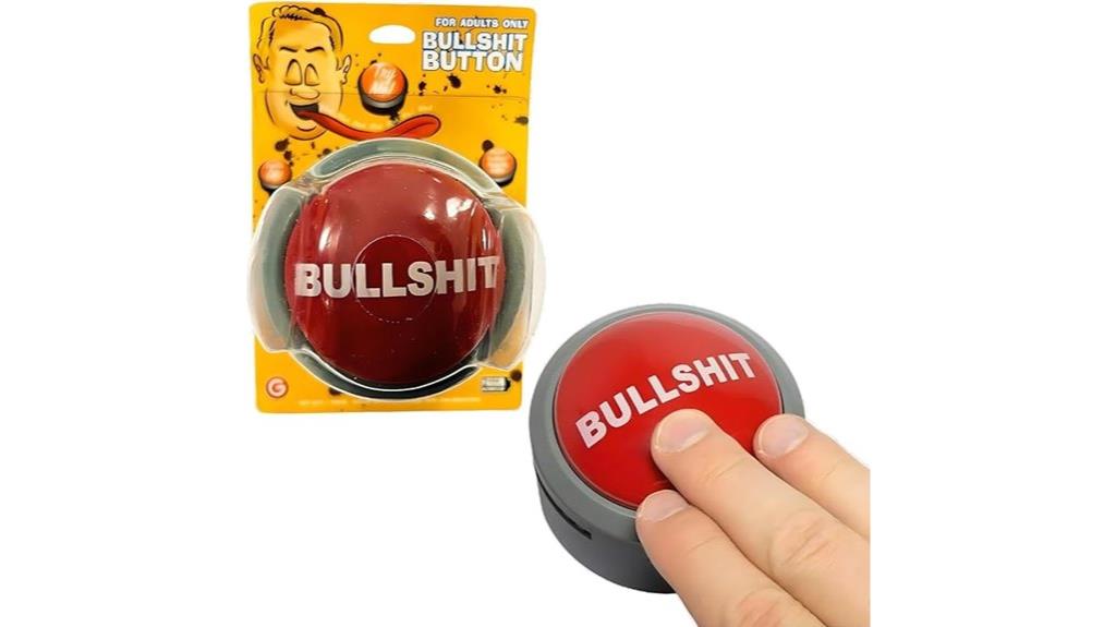 10 Best Funny Gag Gifts for Adults That Will Make Everyone Laugh Out Loud 8 button with sound and flash