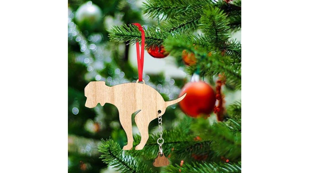 dog poop ornament
