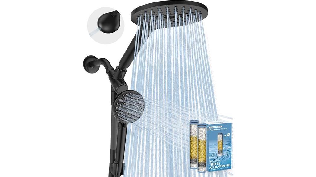 3 Best Filtered Shower Heads of 2025 for Healthier, Cleaner Showers 4 dual filtered shower head