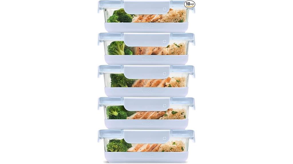 10 Best Glass Meal Prep Containers for Fresh, Convenient Food Storage 10 duraglass 10 piece meal sets