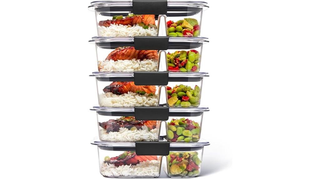 10 Best Glass Meal Prep Containers for Fresh, Convenient Food Storage 5 five pack meal storage