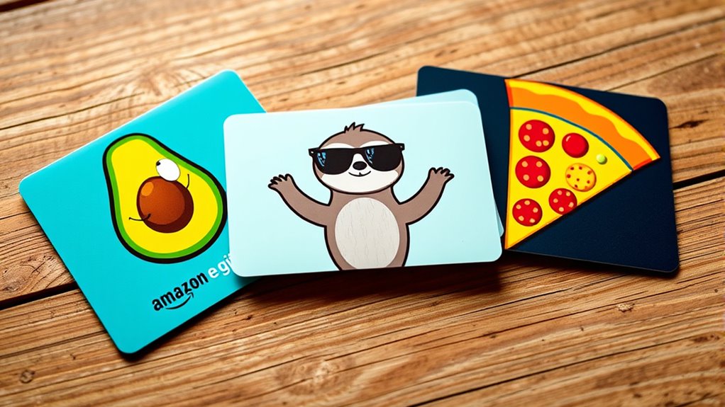 funny amazon gift card designs