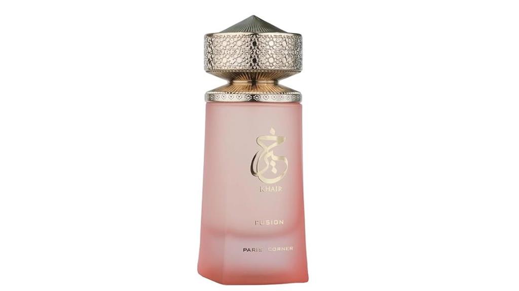 lychee scented perfume bottle