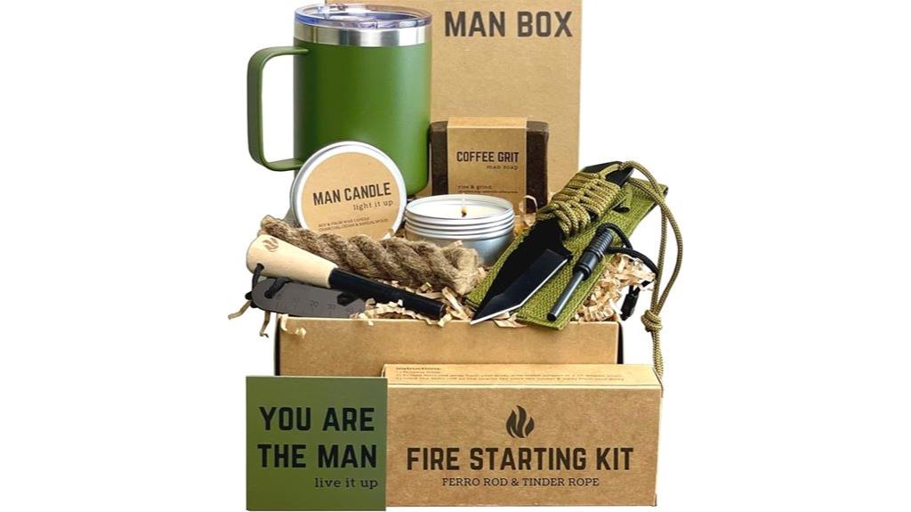 men s birthday camping gift set