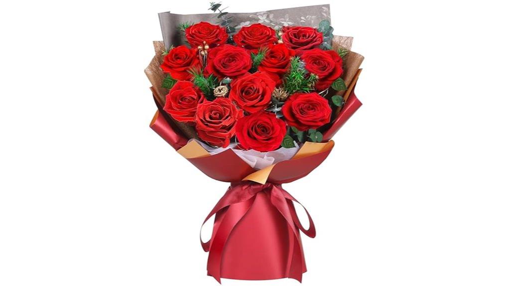 3 Best Luxury Gifts for Your Wife Under $200 That Will Make Her Feel Special 3 preserved red rose bouquet