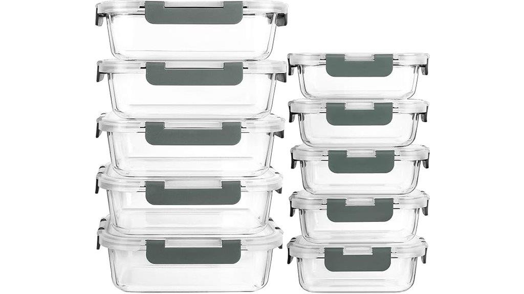 10 Best Glass Meal Prep Containers for Fresh, Convenient Food Storage 12 ten glass meal containers
