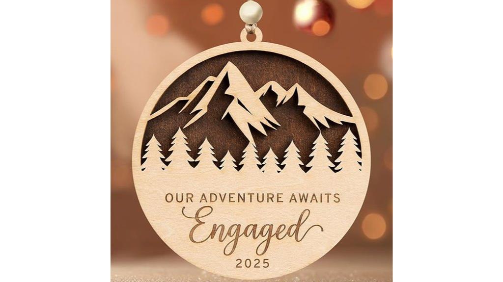 10 Best Eco-Friendly Gifts of 2025 That Combine Style and Sustainability 4 wooden engagement ornament gift