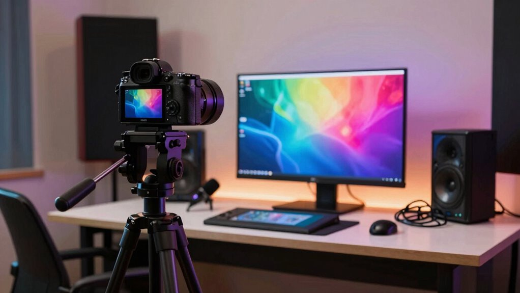 ai lighting enhances professional videos