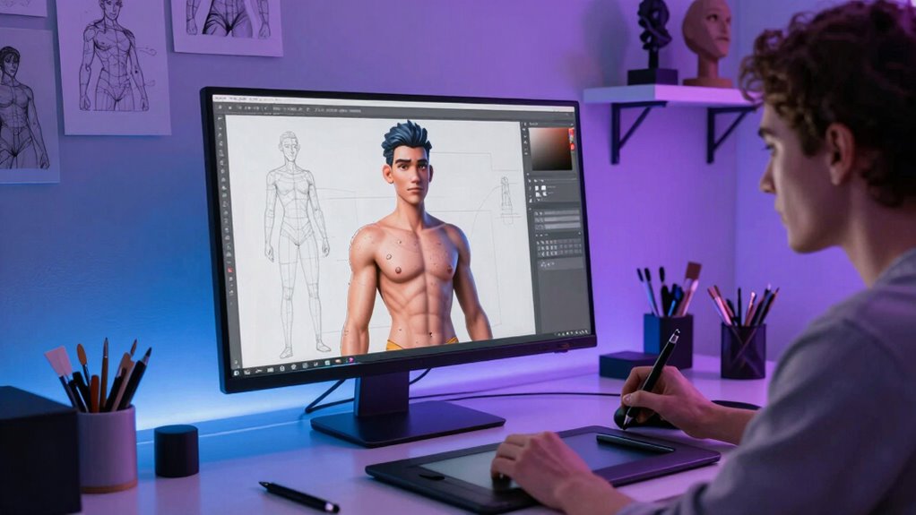 ai powered virtual character creation