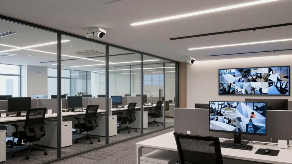 optimized office camera layouts