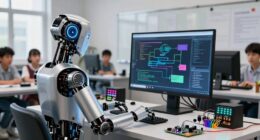robots simplify ai education