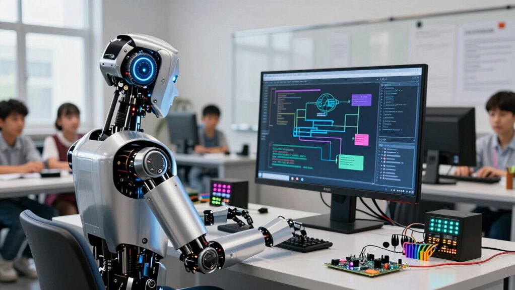robots simplify ai education