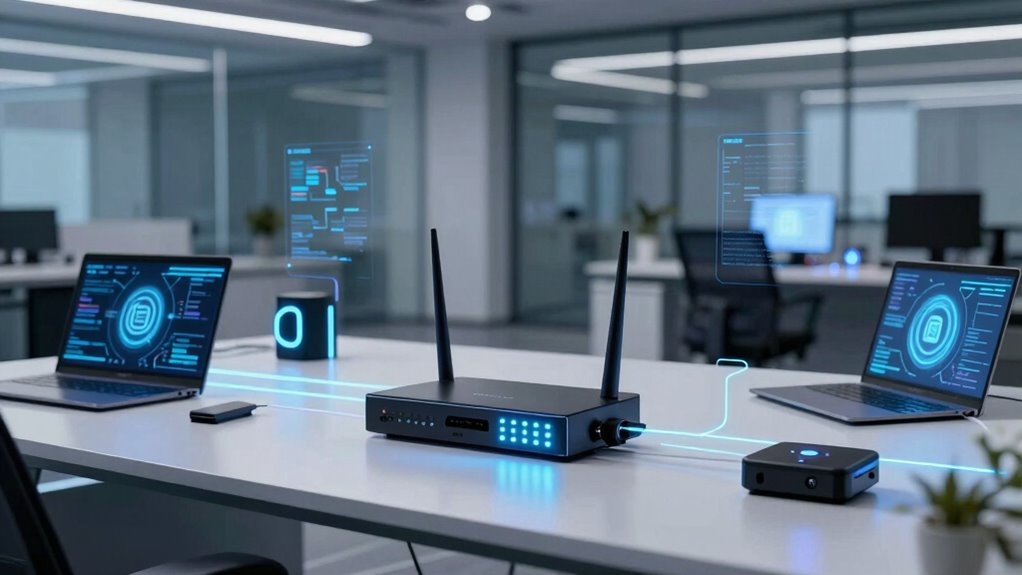 secure routers safeguard ai data