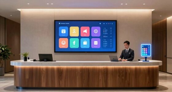 smart displays transforming front desks