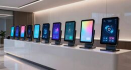 top ai front desk displays