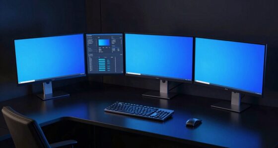 top blue light monitor lights