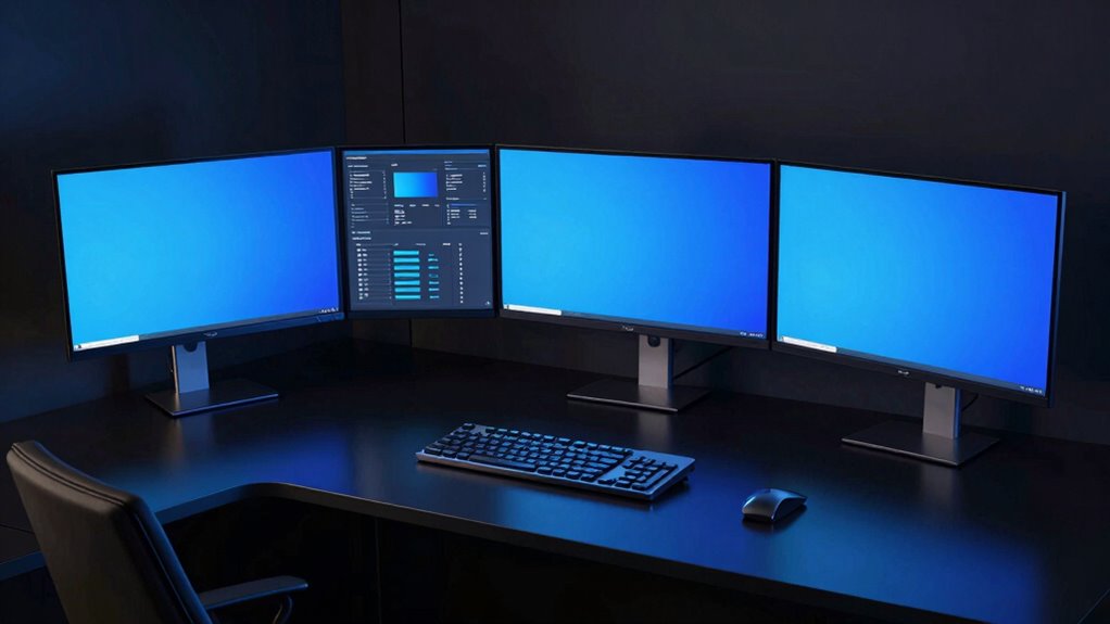 top blue light monitor lights