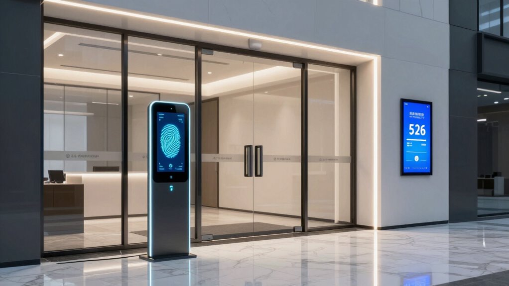 top office biometric security