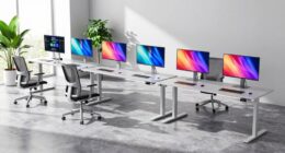 top standing desk converters
