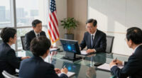 Trump-Xi summit live: Chinese Premier Li Qiang meets US business leaders