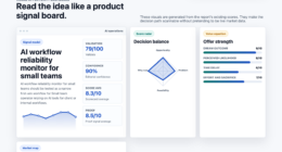 AI workflow reliability monitor for small teams