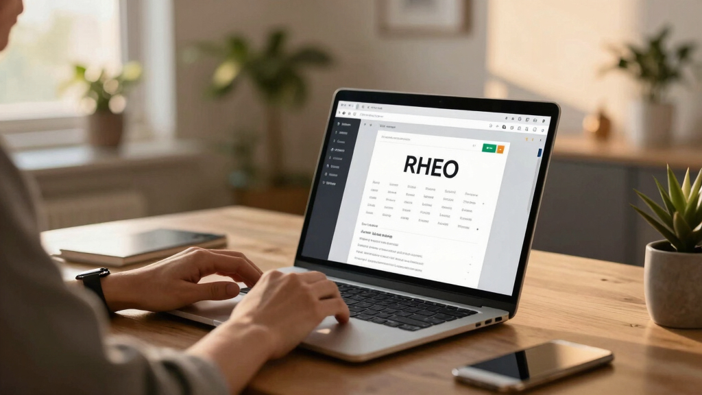 RHEO On The Web: Find Your Flow