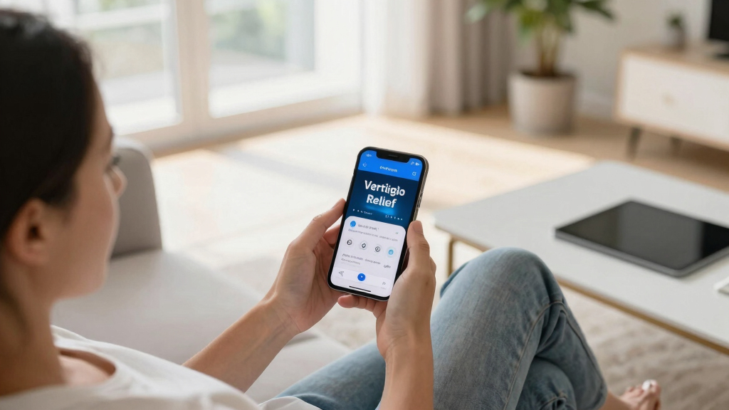 Vertigo relief app