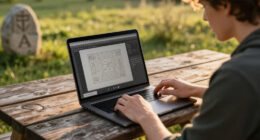 How AI Enhances SVG Carving Animation: A Deep Dive Into 'The Runestone Field'