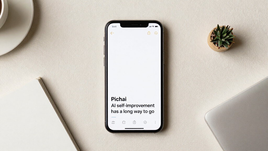 Pichai Says AI Self-improvement Has A Long Way To Go